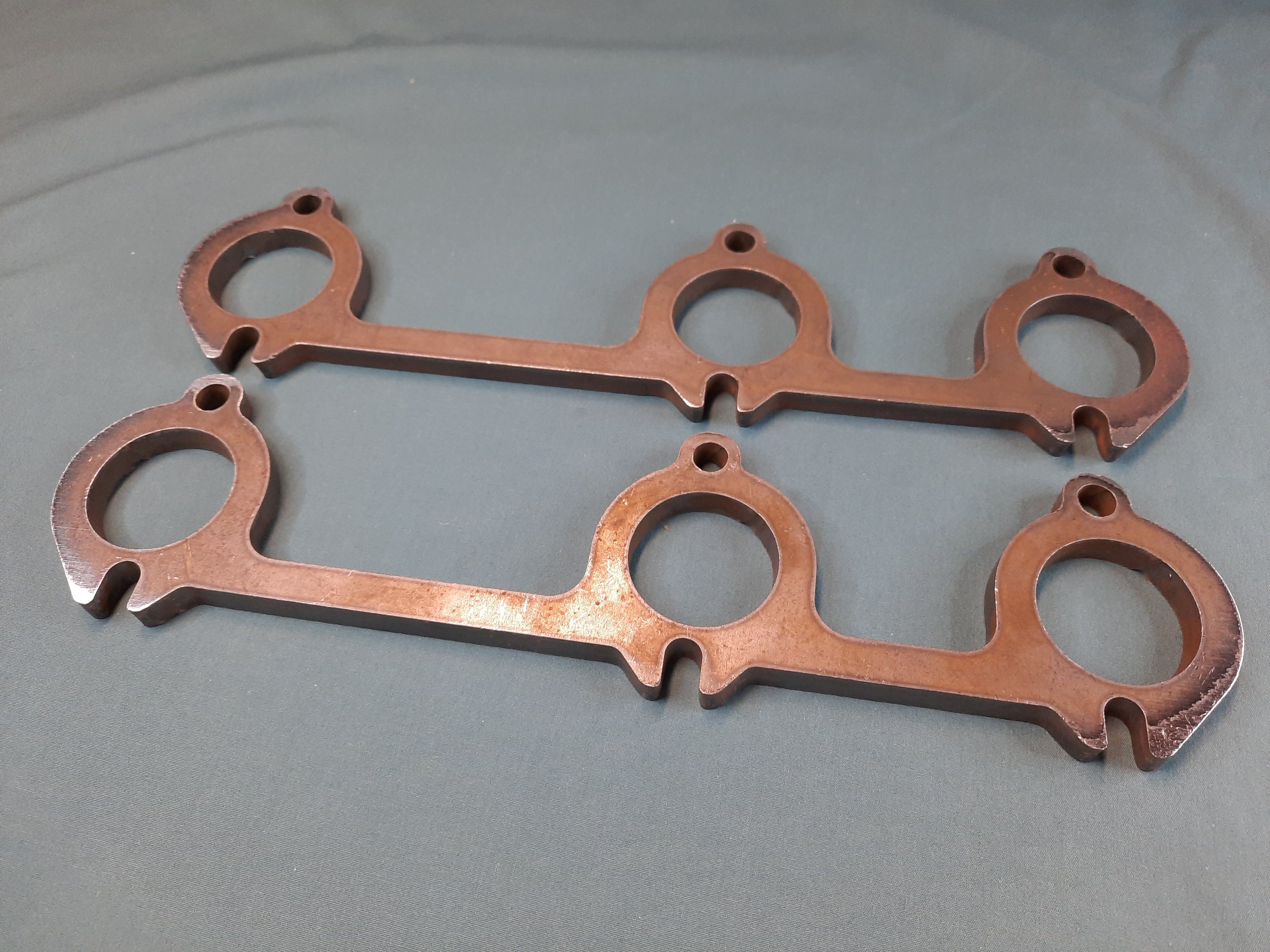 GM 3100 3400 3500 V6 Header Flanges Wide Open Throttle Technologies gm-3100-3400-3500-v6-header-flanges-wide-open-throttle-technologies